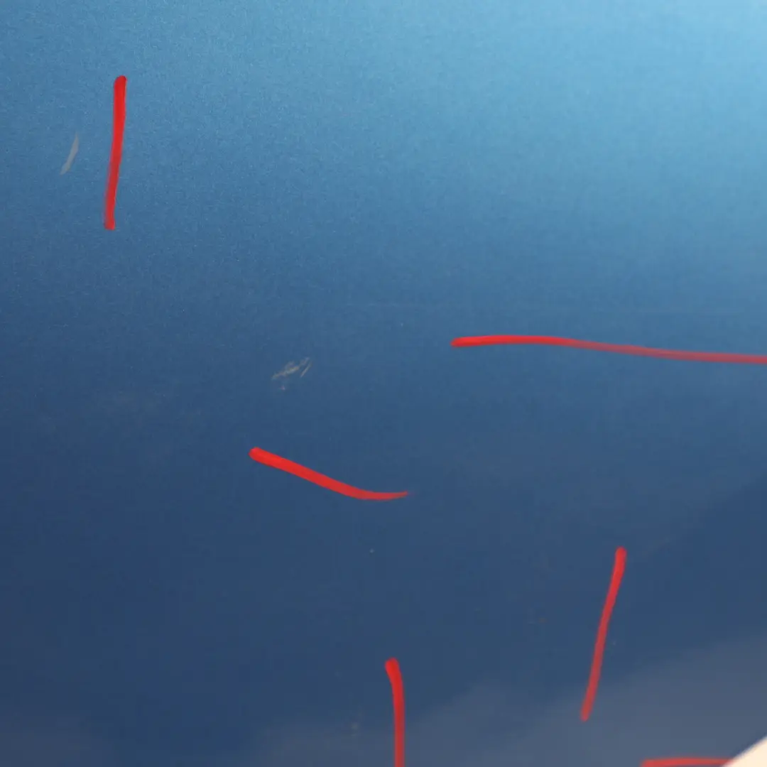 Door Rear Left N/S Estoril Blau Metallic - B45 to BMW X1 F48 with Part number 7461351 BMW X1 F48 Door Rear Left N/S Estoril Blau Metallic - B45 - SKU 7461351-EB - Part number 7461351