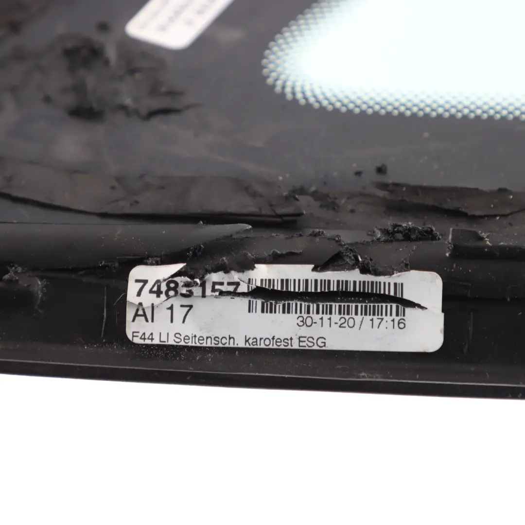 Window Fixed Quarter Panel AS2 Rear Left N/S to BMW F44 Gran Coupe with Part number 7483157 BMW F44 Gran Coupe Window Fixed Quarter Panel AS2 Rear Left N/S - SKU 7483157 - Part number 7483157
