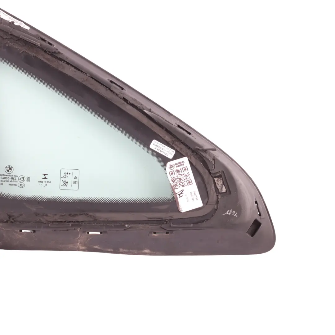 Window Fixed Quarter Panel AS2 Rear Right O/S to BMW F44 Gran Coupe with Part number 7483158 BMW F44 Gran Coupe Window Fixed Quarter Panel AS2 Rear Right O/S - SKU 7483158 - Part number 7483158
