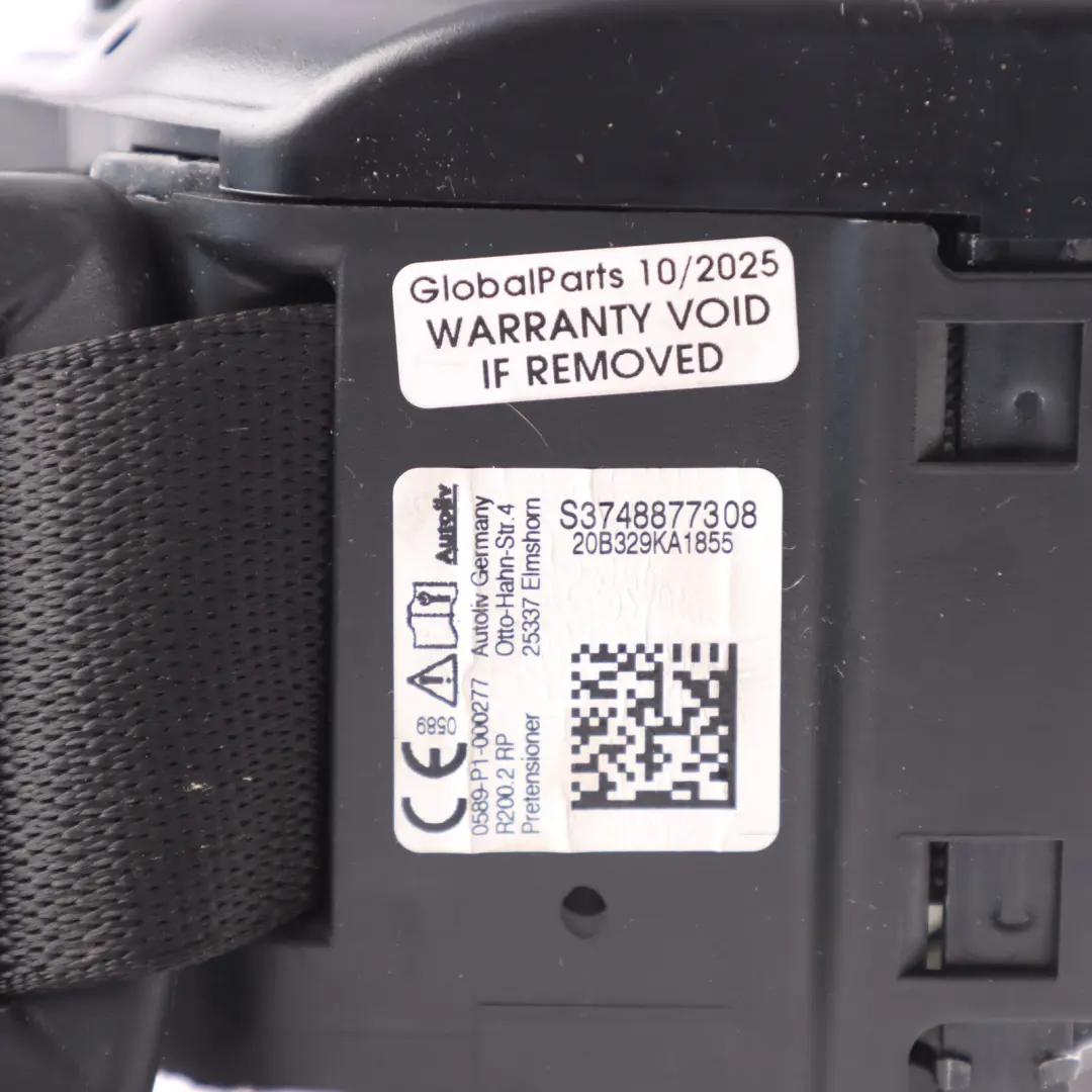 Belt Seatbelt Upper Rear Left N/S to BMW F44 Gran Coupe Seat with Part number 7488773 BMW F44 Gran Coupe Seat Belt Seatbelt Upper Rear Left N/S - SKU 7488773 - Part number 7488773