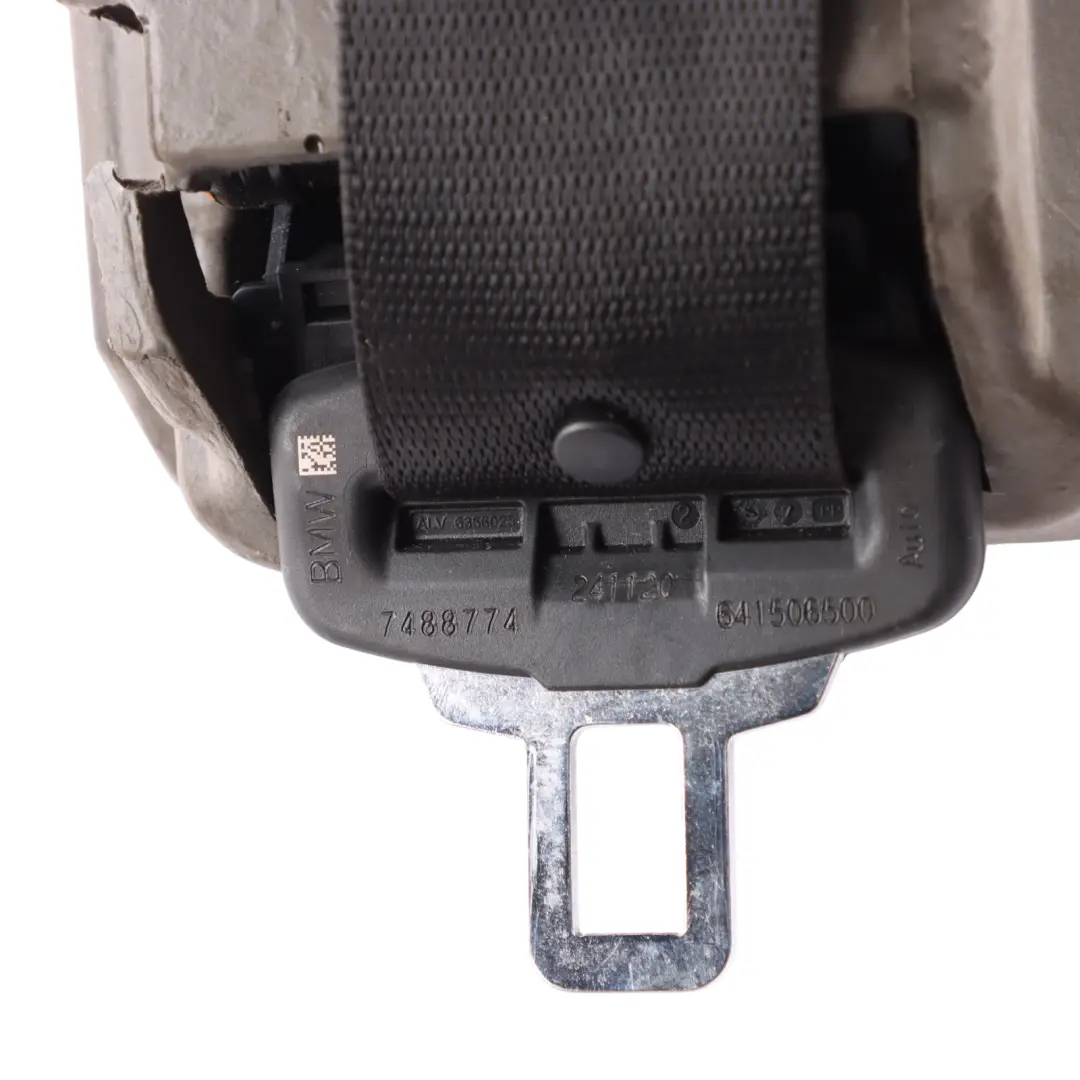 Belt Buckle Upper Right O/S to BMW F44 Rear Seat with Part number 7488774 BMW F44 Rear Seat Belt Buckle Upper Right O/S - SKU 7488774 - Part number 7488774