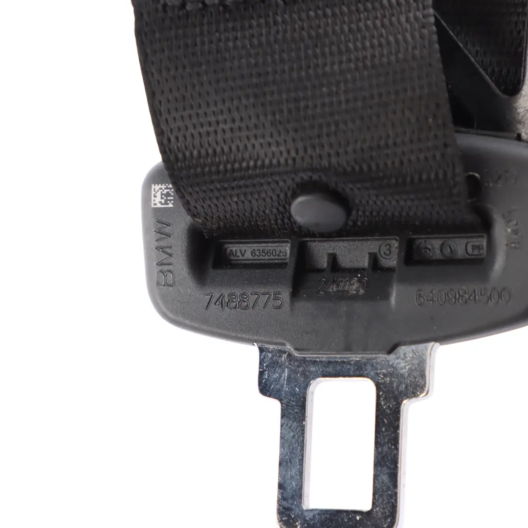BMW F44 Gran Coupe Seat Belt Seatbelt Upper Rear Centre 7488773 - SKU 7488775 - Part number 7488775