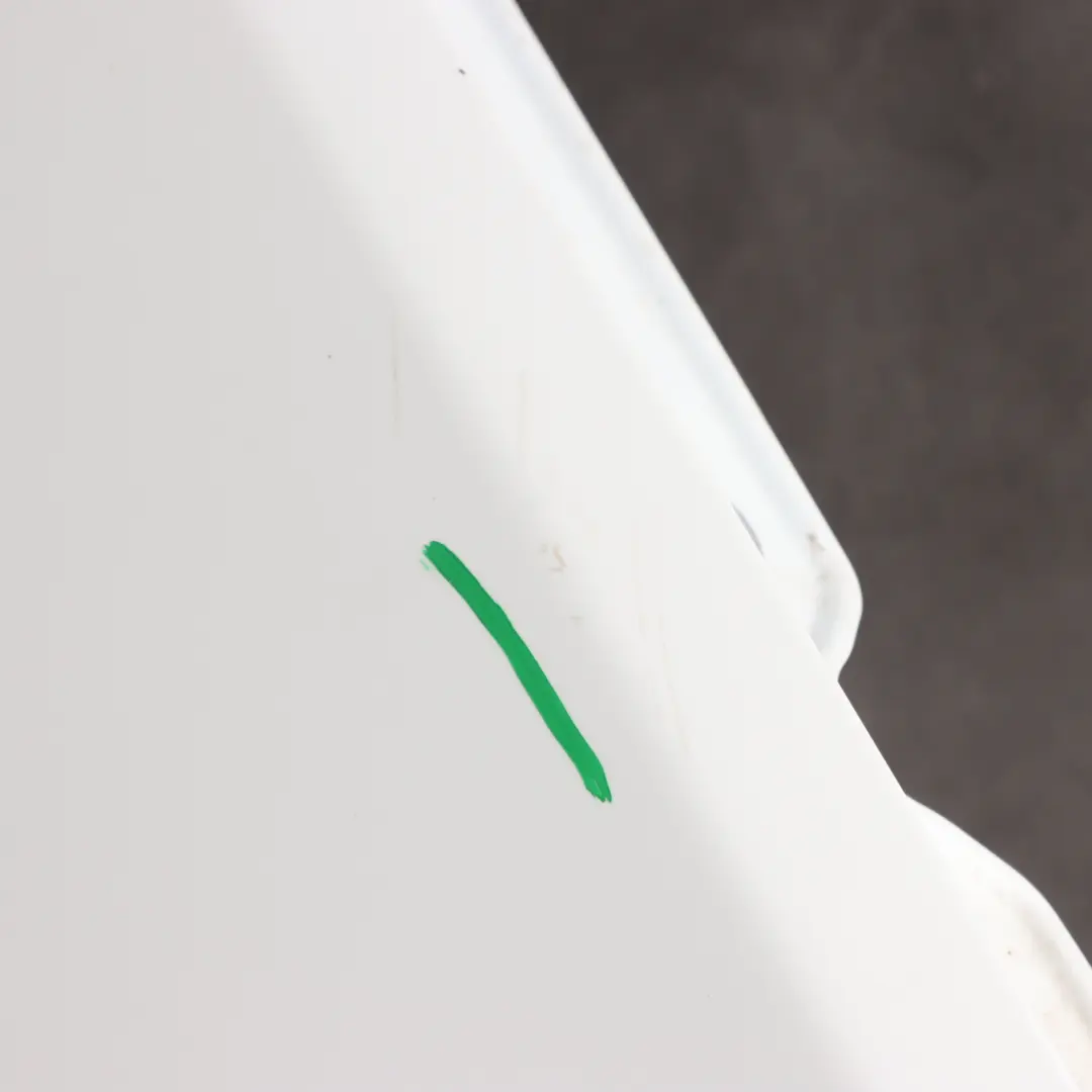 BMW F36 LCI Front Right Wing Fender Side Panel O/S Alpinweiss 3 Alpine White 300 - SKU 7496138-AW - Part number 7496138