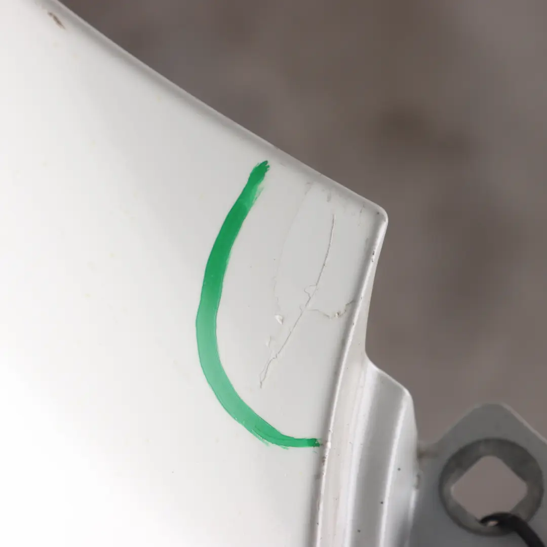 BMW F36 LCI Front Right Wing Fender Side Panel O/S Alpinweiss 3 Alpine White 300 - SKU 7496138-AW - Part number 7496138