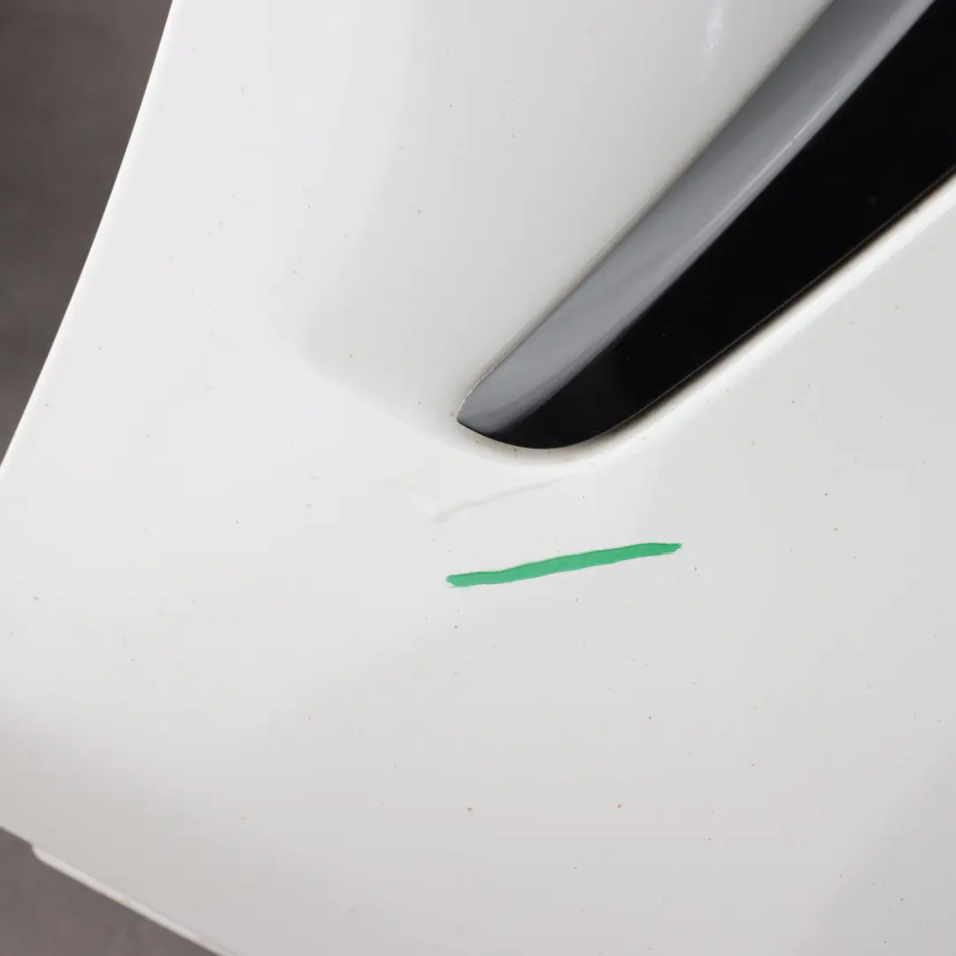 BMW F36 LCI Kotflügel vorne rechts Seitenverkleidung Alpinweiss 3 - 300 - SKU 7496138-AW - Teilenummer 7496138