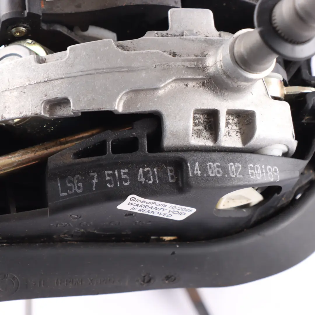 Selector Shift Lever Linkage Steptronic Automatic to BMW X5 E53 Gear with Part number 7515431 BMW X5 E53 Gear Selector Shift Lever Linkage Steptronic Automatic - SKU 7515431-1 - Part number 7515431
