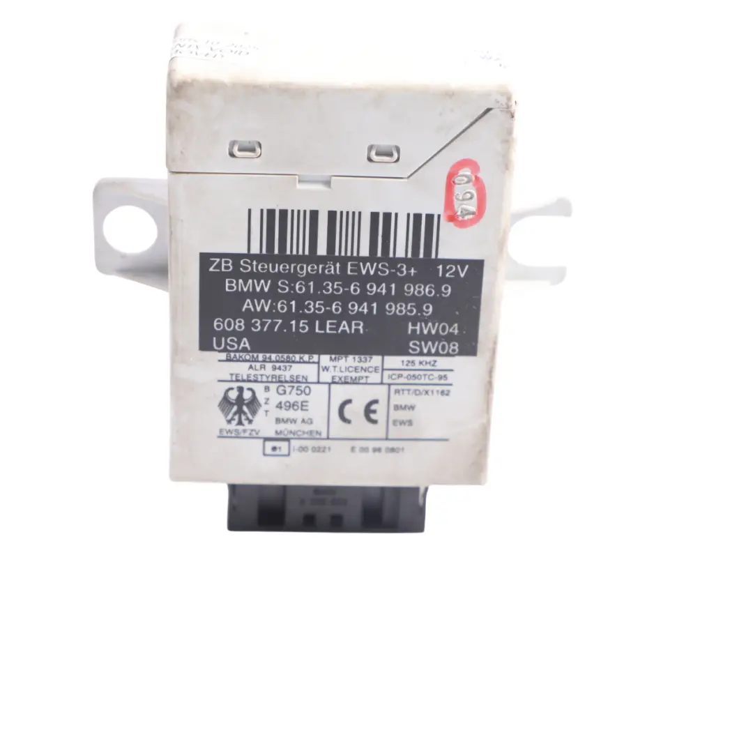 BMW E60 Z4 E85 530i M54 192HP Engine Control Unit ECU DME Kit Automatic - SKU 7533651-10 - Part number 7533651