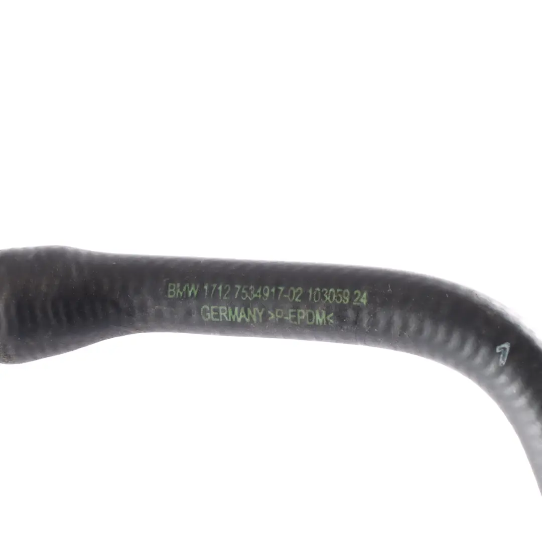 Radiator Coolant Vent Pipe Hose 540i 550i 650i N52 to BMW E60 E61 E63 E64 with Part number 7534917 BMW E60 E61 E63 E64 Radiator Coolant Vent Pipe Hose 540i 550i 650i N52 - SKU 7534917 - Part number 7534917