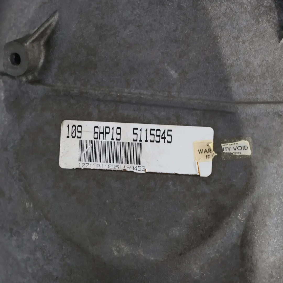BMW E60 E61 E63 E90 E91 330i 530i 630i N52 Automatic Gearbox Empty GA6HP19Z - SKU 7547898-2 - Part number 7547898
