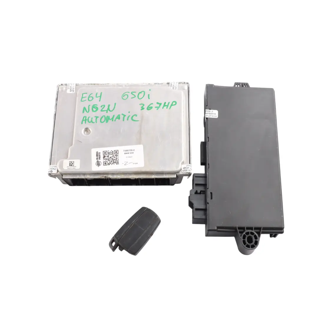 750i N62N 367HP Engine ECU DME Kit Automatic to BMW E60 E63 E65 550i 650i with Part number 7566706 BMW E60 E63 E65 550i 650i 750i N62N 367HP Engine ECU DME Kit Automatic - SKU 7566706-2 - Part number 7566706