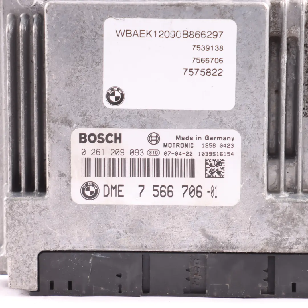 BMW E60 E63 E65 550i 650i 750i N62N 367HP Engine ECU DME Kit Automatic - SKU 7566706-2 - Part number 7566706