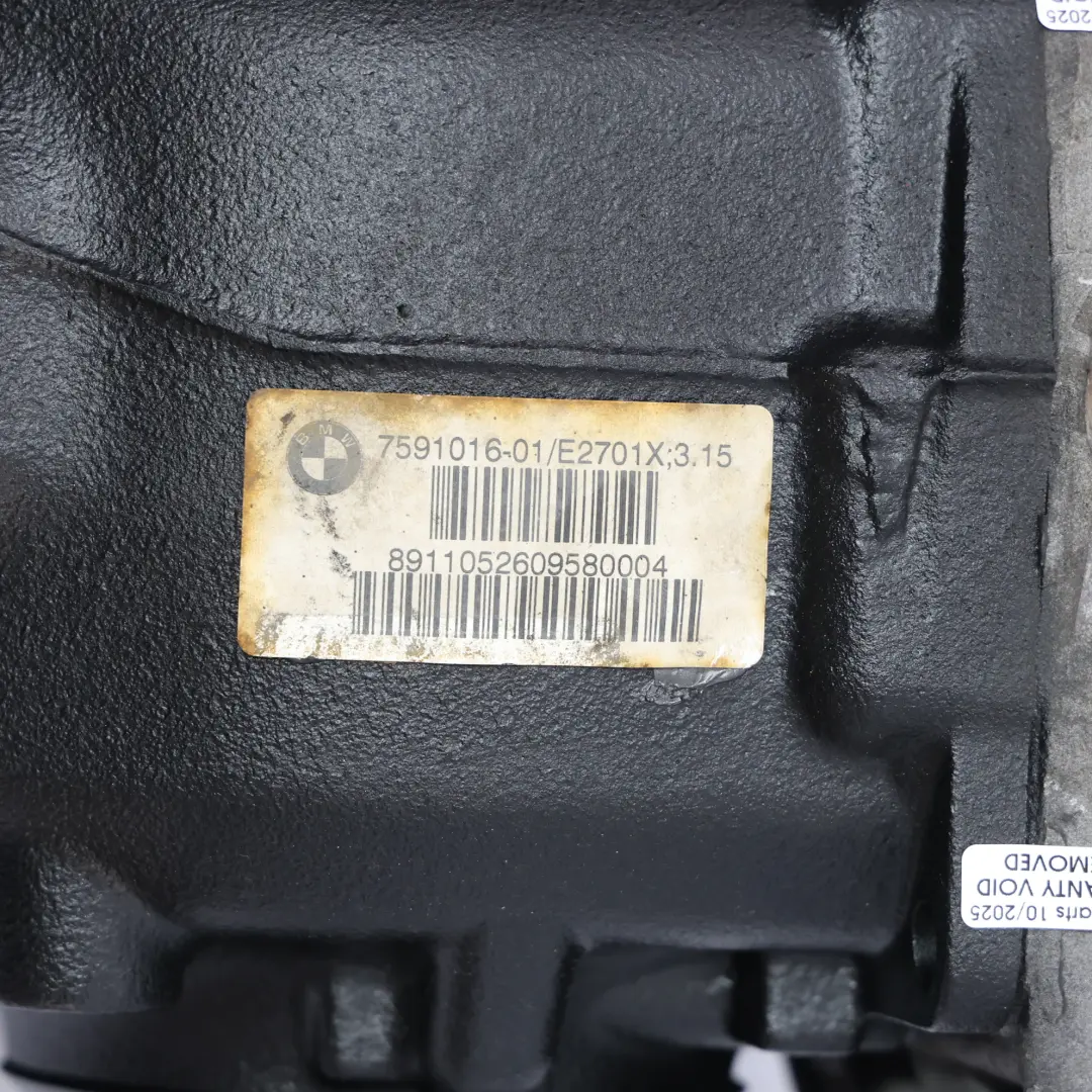 Differential Hinterachsgetriebe Diff 3,15 GARANTIE für BMW E81 E87 E90 E91 mit Teilenummer 7572804 BMW E81 E87 E90 E91 Differential Hinterachsgetriebe Diff 3,15 GARANTIE - SKU 7572804 - Teilenummer 7572804