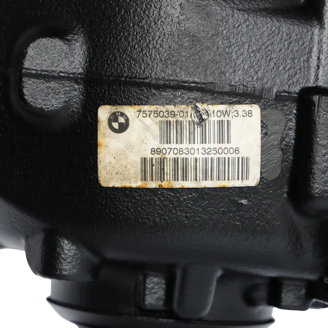 2.5Si N52 Diferencial Trasero 3.38 Ratio GARANTIA para BMW Z4 E85 con número de pieza 7575039 BMW Z4 E85 2.5Si N52 Diferencial Trasero 3.38 Ratio GARANTIA - SKU 7575039 - Número de pieza 7575039