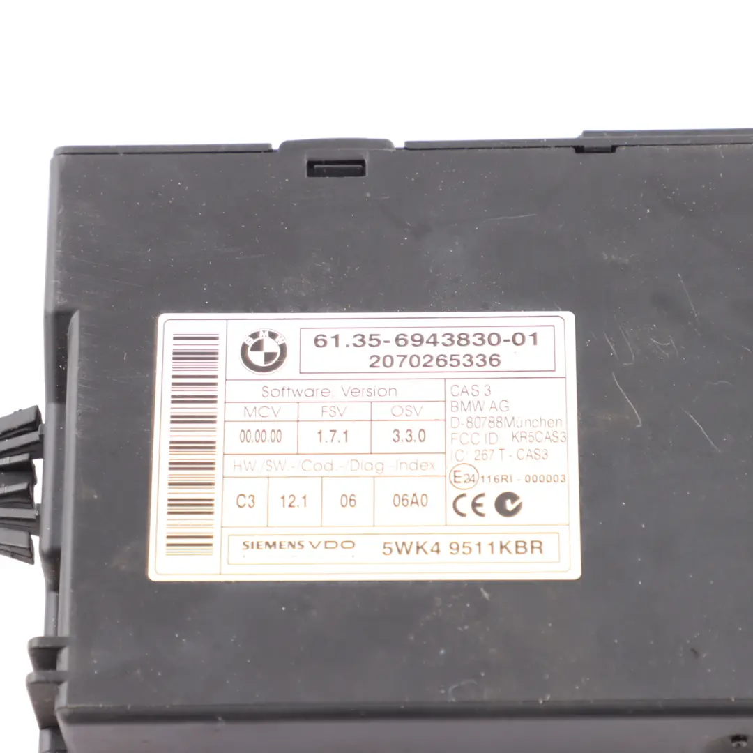 BMW E90 E91 E93 325i N53 218HP Unidad Control Motor DME Kit 7576721 Manual - SKU 7576721-2 - Número de pieza 7616431