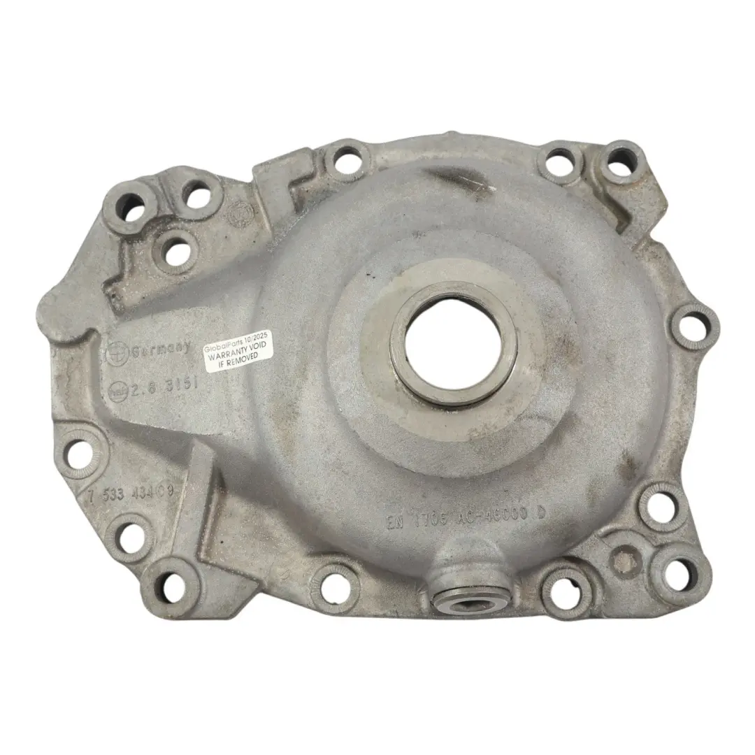 BMW X1 E84 Front Differential Part Covering Panel 3,46 Ratio 7601767 7533434 - SKU 7601768-4 - Part number 7601768