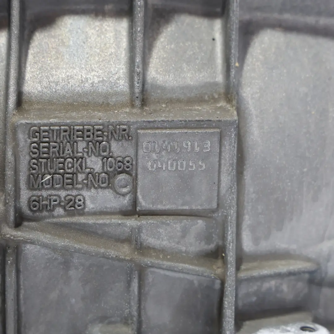 N57S Boîte Vitesses Automatique GA6HP28 GARANTIE pour BMW F01 740D à propos du numéro de pièce 7631070 BMW F01 740D N57S Boîte Vitesses Automatique GA6HP28 GARANTIE - SKU 7631070 - Numéro de pièce 7631070