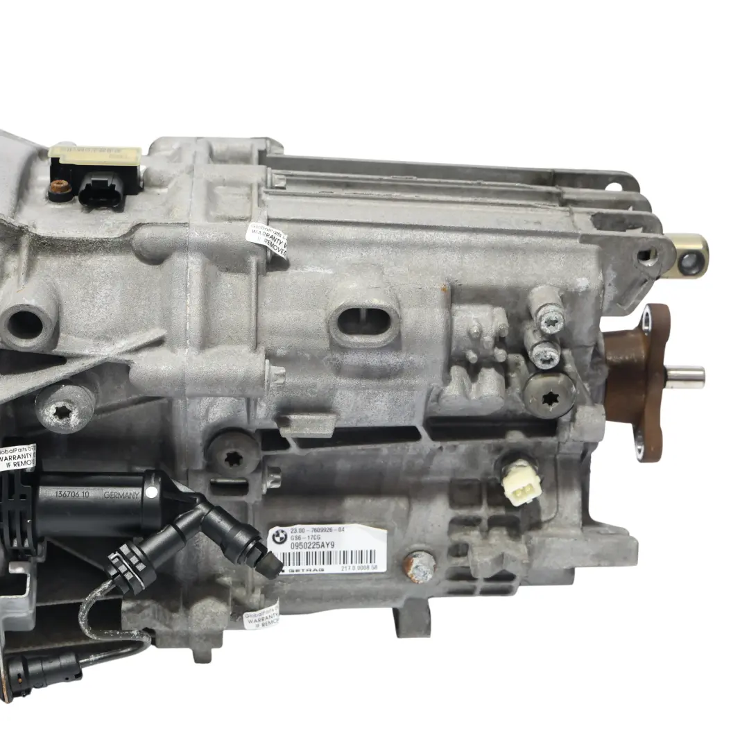 N20 Caja de Cambios Manual GS6-17BG 7609926 GARANTÍA para BMW F30 F31 F32 320i 420i con número de pieza 7633989 BMW F30 F31 F32 320i 420i N20 Caja de Cambios Manual GS6-17BG 7609926 GARANTÍA - SKU 7633989 - Número de pieza 7633989