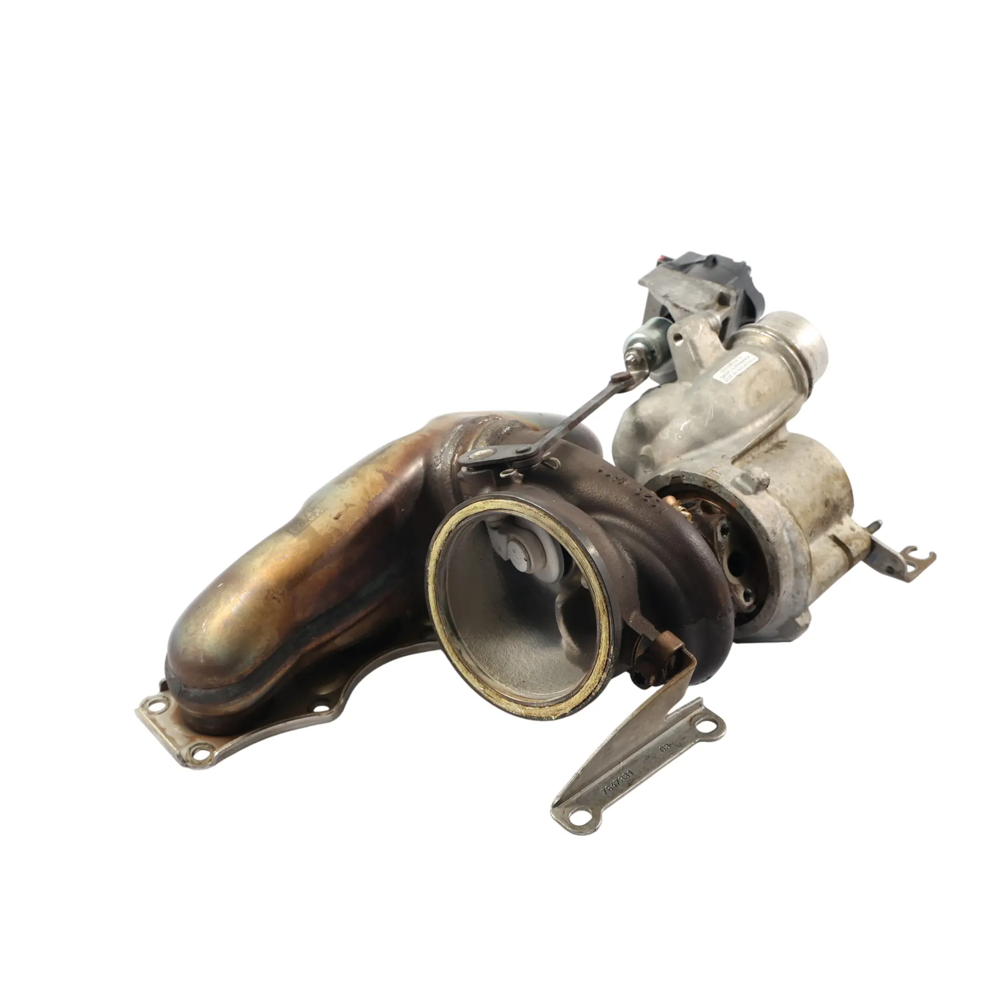 BMW F10 LCI F20 F30 Benziner N20 Turbolader Turbo Aktuator 7634486