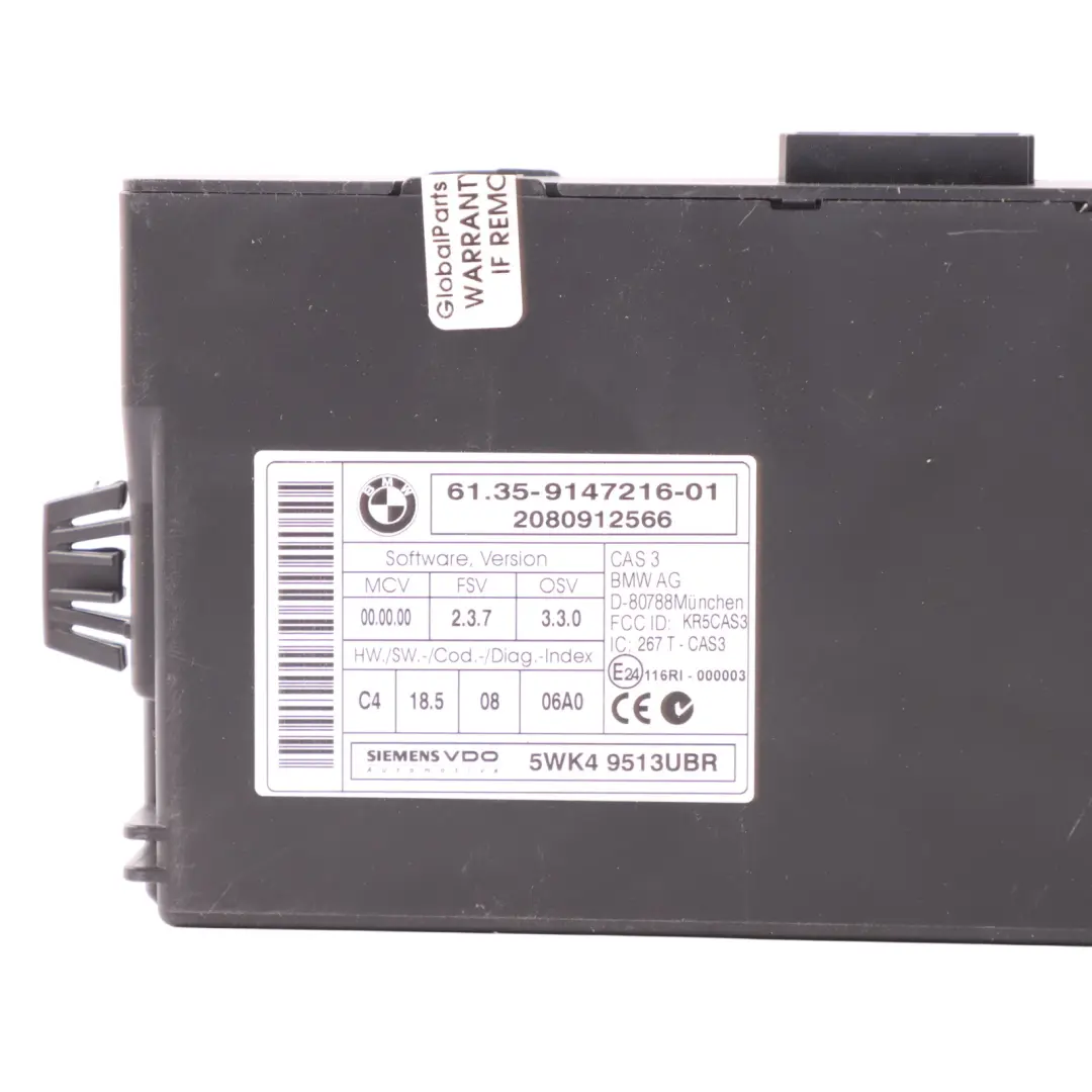 BMW E60 LCI E90 325d 525d M57N2 Engine Control ECU DDE Kit Automatic - SKU 7811151-4 - Part number 7811151