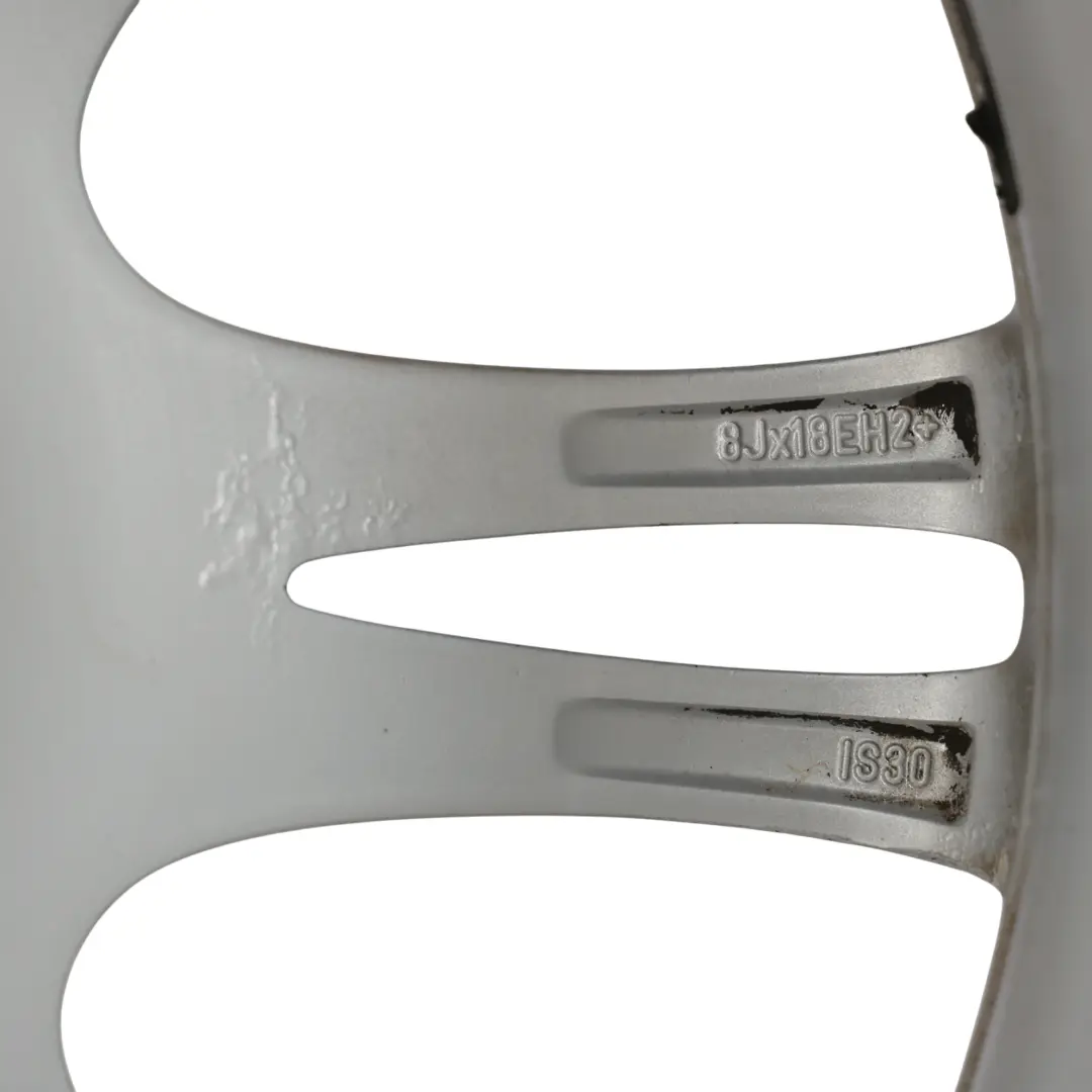 BMW 6 F10 F11 F12 Argento Cerchione IN Lega Ruota M Doppio Raggio 350 8J 18 " - SKU 7842650-1 - Numero di parte 7842650