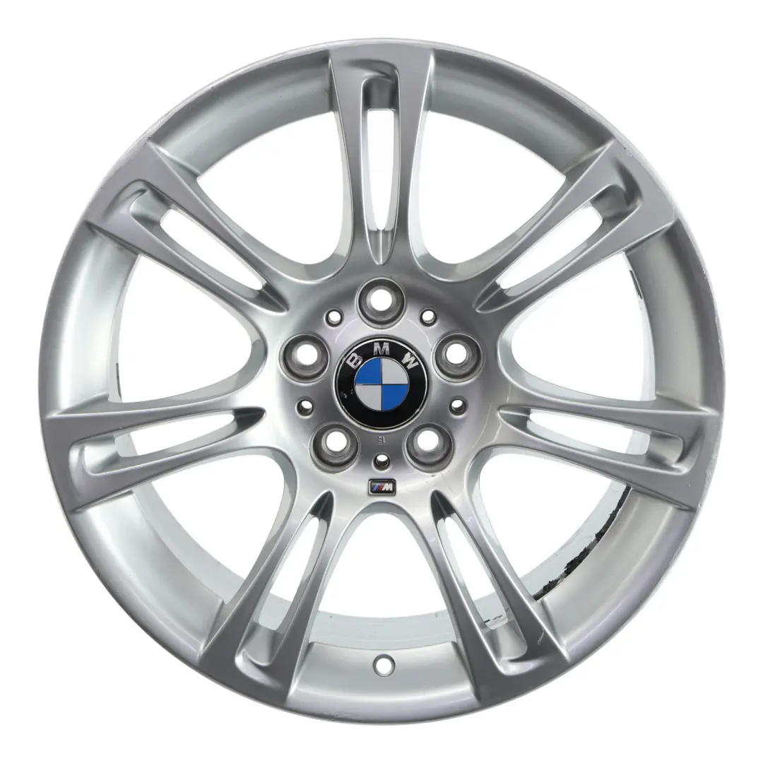 Alloy Rim M Double Spoke 350 8J 18" ET:30 to BMW F10 F11 F12 Silver Wheel with Part number 7842650 BMW F10 F11 F12 Silver Wheel Alloy Rim M Double Spoke 350 8J 18" ET:30 - SKU 7842650-2 - Part number 7842650