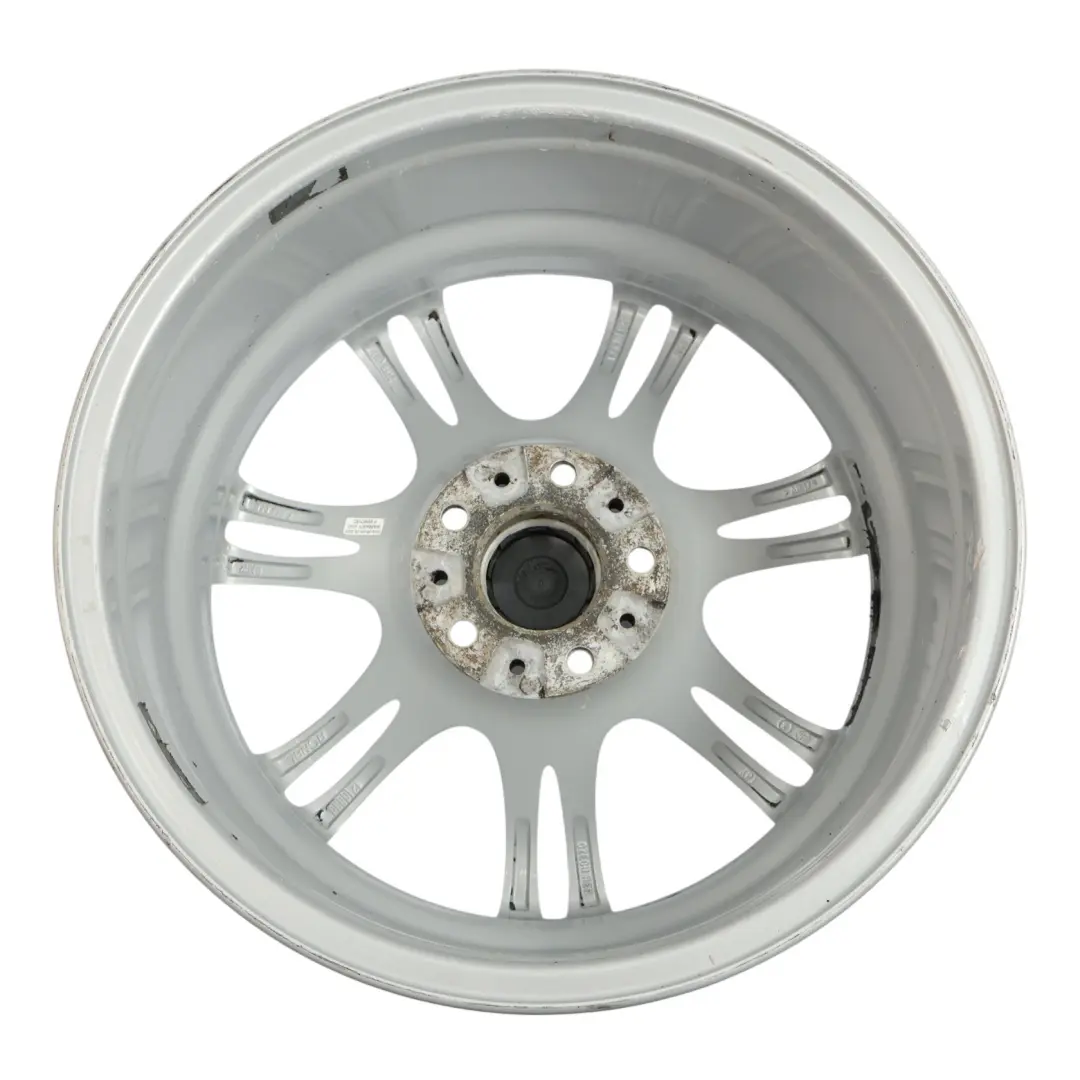 Alloy Rim M Double Spoke 350 8J 18" ET:30 to BMW F10 F11 F12 Silver Wheel with Part number 7842650 BMW F10 F11 F12 Silver Wheel Alloy Rim M Double Spoke 350 8J 18" ET:30 - SKU 7842650-2 - Part number 7842650