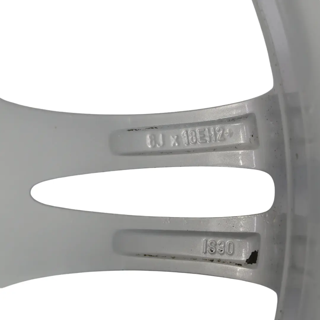 BMW F10 F11 F12 Silver Wheel Alloy Rim M Double Spoke 350 8J 18" ET:30 - SKU 7842650-2 - Part number 7842650