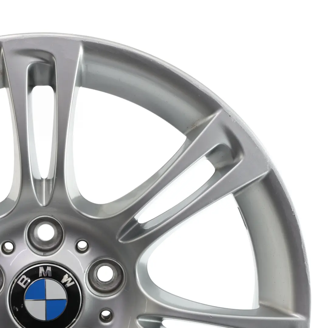 BMW F10 F11 F12 Silver Wheel Alloy Rim M Double Spoke 350 8J 18" ET:30 - SKU 7842650-2 - Part number 7842650