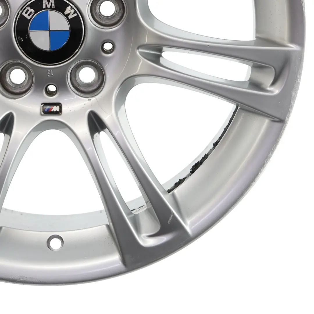 BMW F10 F11 F12 Silver Wheel Alloy Rim M Double Spoke 350 8J 18" ET:30 - SKU 7842650-2 - Part number 7842650