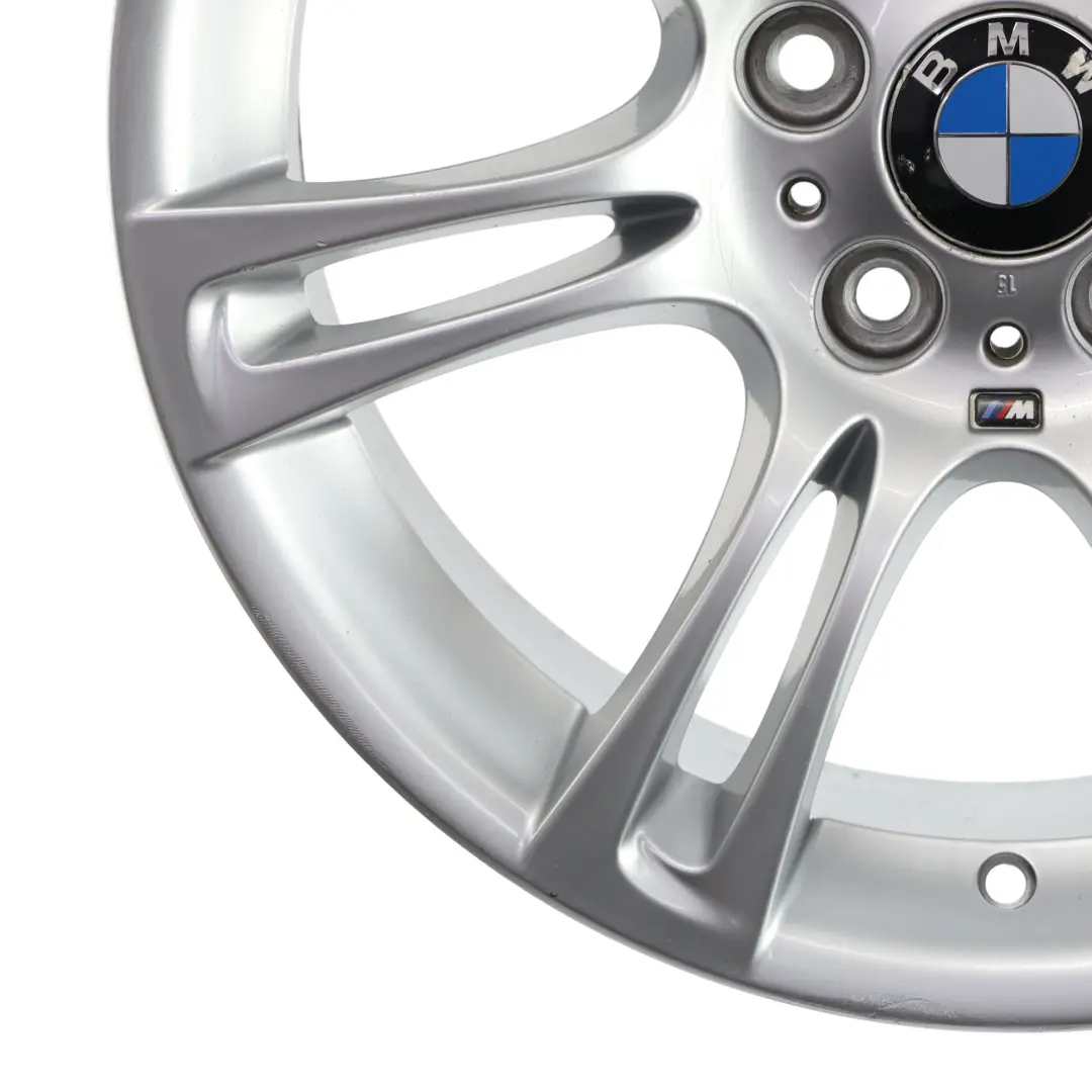 Alloy Rim M Double Spoke 350 8J 18" ET:30 to BMW F10 F11 F12 Silver Wheel with Part number 7842650 BMW F10 F11 F12 Silver Wheel Alloy Rim M Double Spoke 350 8J 18" ET:30 - SKU 7842650-2 - Part number 7842650