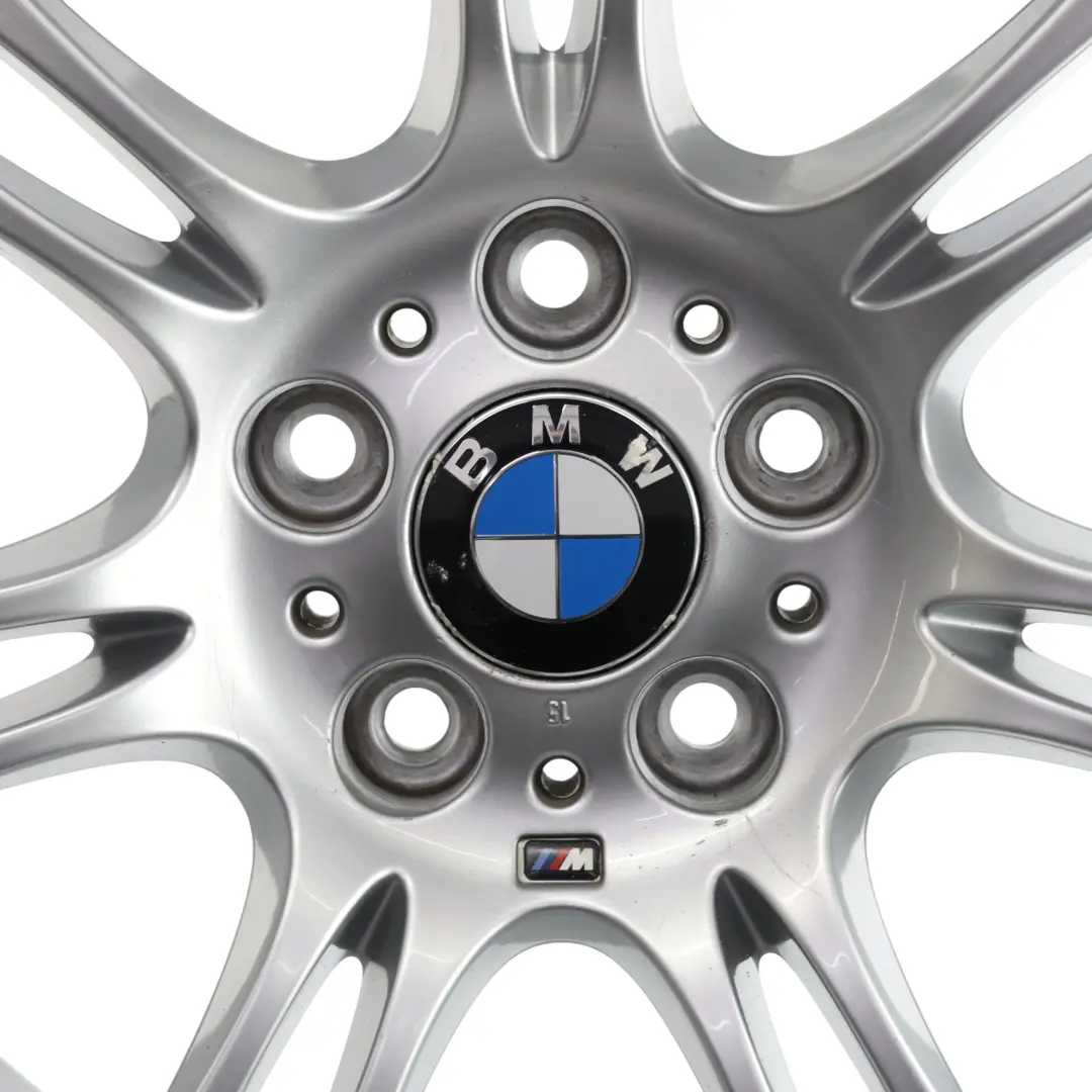 BMW F10 F11 F12 Silver Wheel Alloy Rim M Double Spoke 350 8J 18" ET:30 - SKU 7842650-2 - Part number 7842650