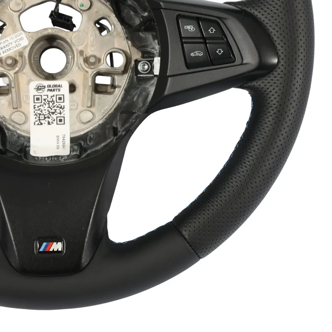 Steering Wheel NEW Black Leather Multifunction 7842493 to BMW Z4 E89 M Sport with Part number 7842924 BMW Z4 E89 M Sport Steering Wheel NEW Black Leather Multifunction 7842493 - SKU 7842924-1 - Part number 7842924