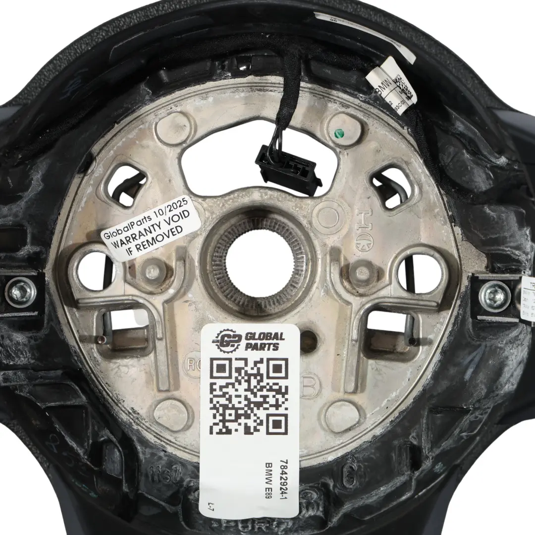 NUOVO in Pelle Nera Multifunzione 7842493 per BMW Z4 E89 M Sport Volante con numero di parte 7842924 BMW Z4 E89 M Sport Volante NUOVO in Pelle Nera Multifunzione 7842493 - SKU 7842924-1 - Numero di parte 7842924