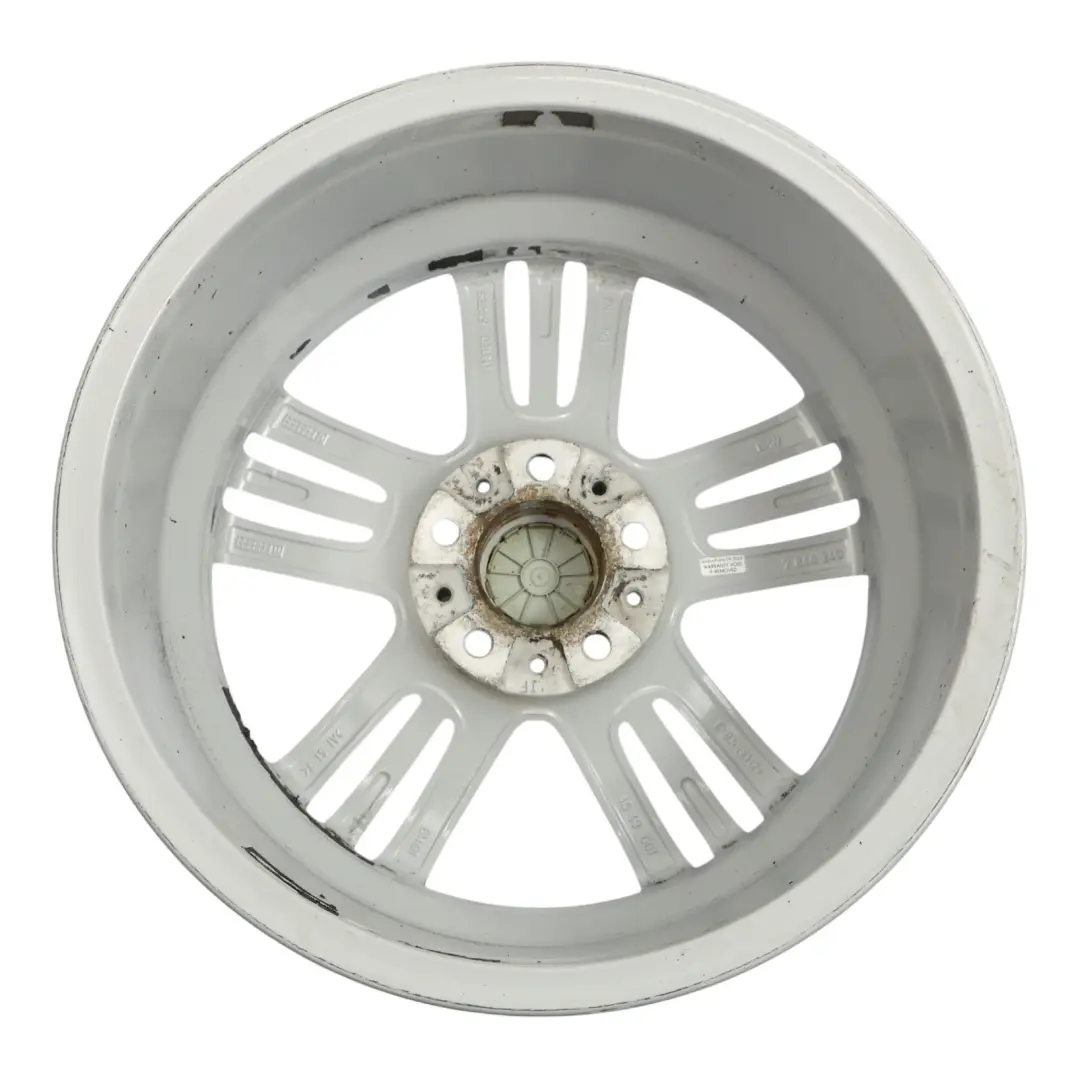 BMW X3 F25 X4 F26 Argento Cerchio Lega 18" M Stella Raggiera 8J ET:43 - SKU 7844249-1 - Numero di parte 7844249