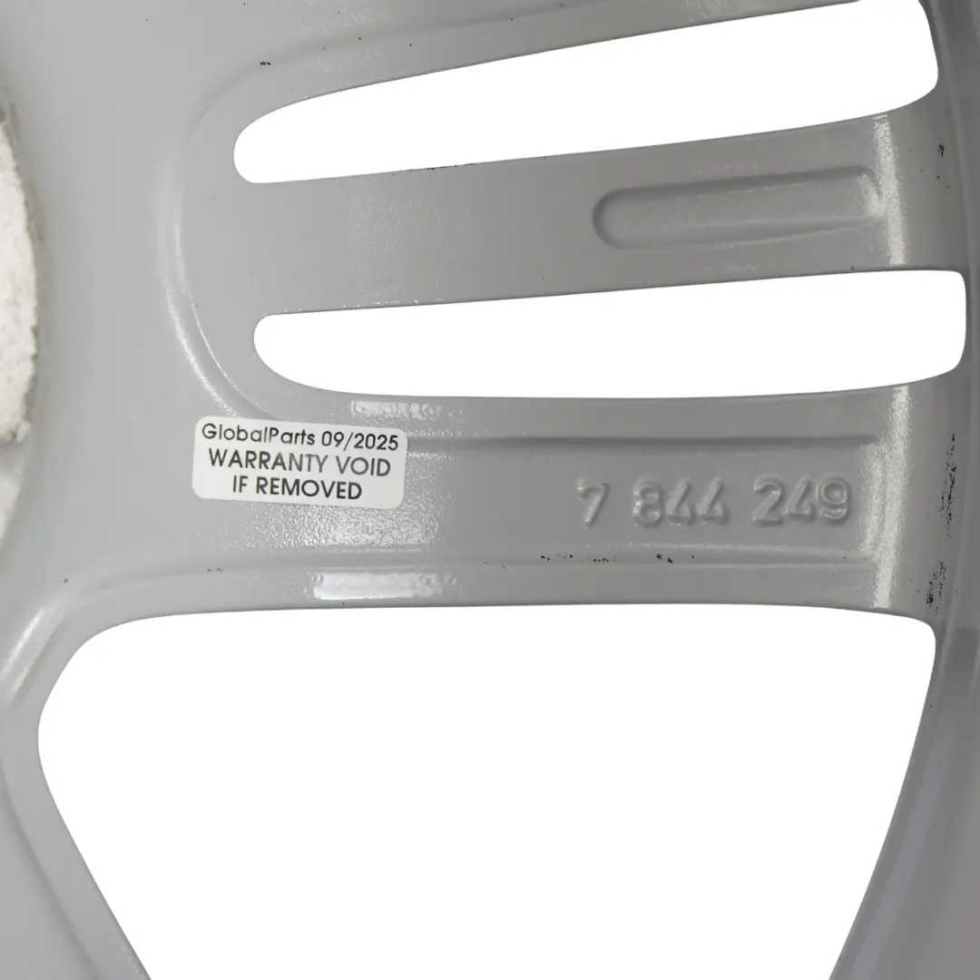 BMW X3 F25 X4 F26 Argento Cerchio Lega 18" M Stella Raggiera 8J ET:43 - SKU 7844249-1 - Numero di parte 7844249
