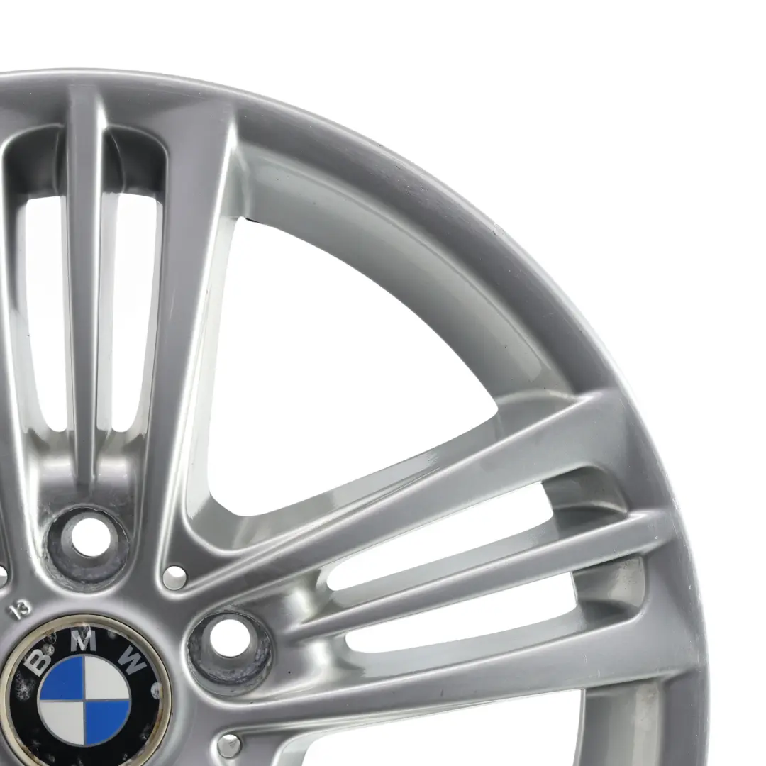 Silberne Leichtmetallfelge 18" M Sternspeiche 8J ET:43 für BMW X3 F25 X4 F26 mit Teilenummer 7844249 BMW X3 F25 X4 F26 Silberne Leichtmetallfelge 18" M Sternspeiche 8J ET:43 - SKU 7844249-1 - Teilenummer 7844249