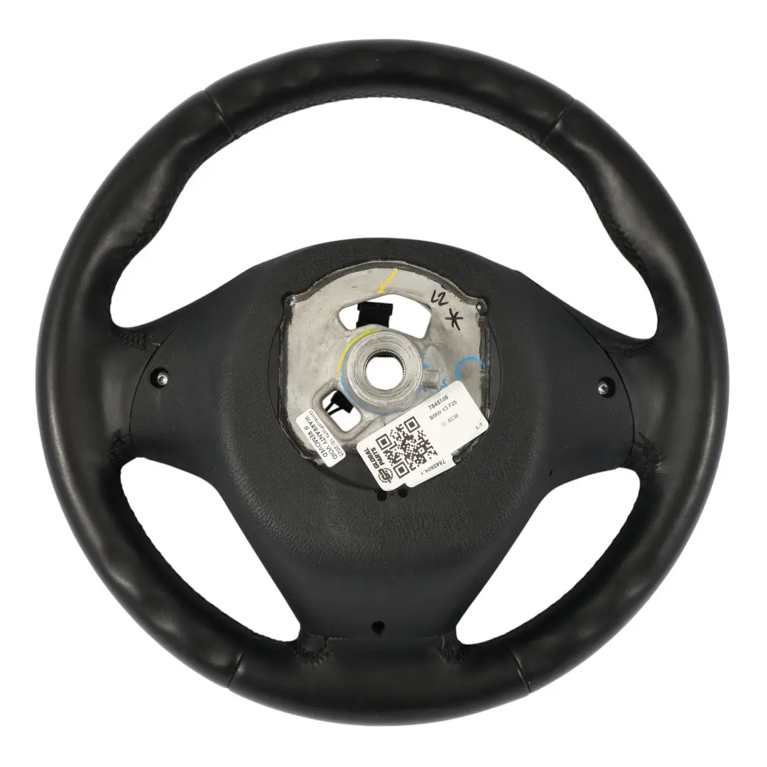 Riscaldato In Pelle Nera Multifunzione per BMW X3 F25 X4 F26 Volante M Sport con numero di parte 7845806 BMW X3 F25 X4 F26 Volante M Sport Riscaldato In Pelle Nera Multifunzione - SKU 7845806 - Numero di parte 7845806