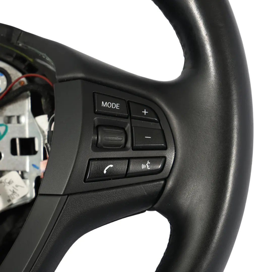 BMW X3 F25 X4 F26 Kierownica M Sport Pakiet Grzana Czarna Skóra - SKU 7845806 - Numer Części 7845806