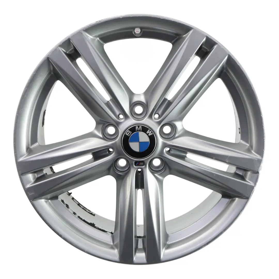 BMW F20 Hinterrad felge Ferric Grau 18" 8J ET:52 M Sternspeiche 386 - SKU 7845853-10 - Teilenummer 7845853