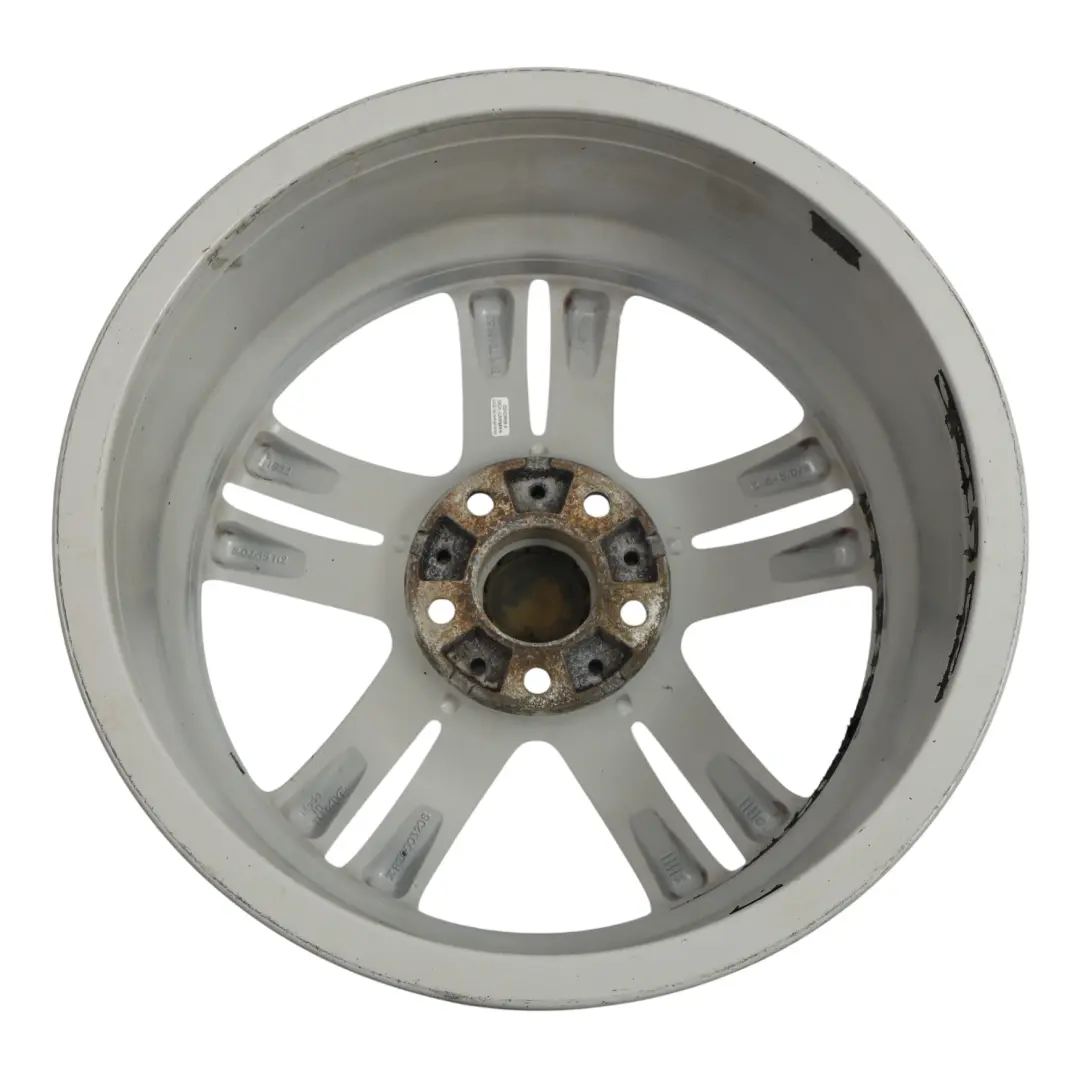BMW F20 F21 Srebrna Felga Aluminiowa 18" 8J ET:52 M Star Spoke 386 - SKU 7845853-10 - Numer Części 7845853