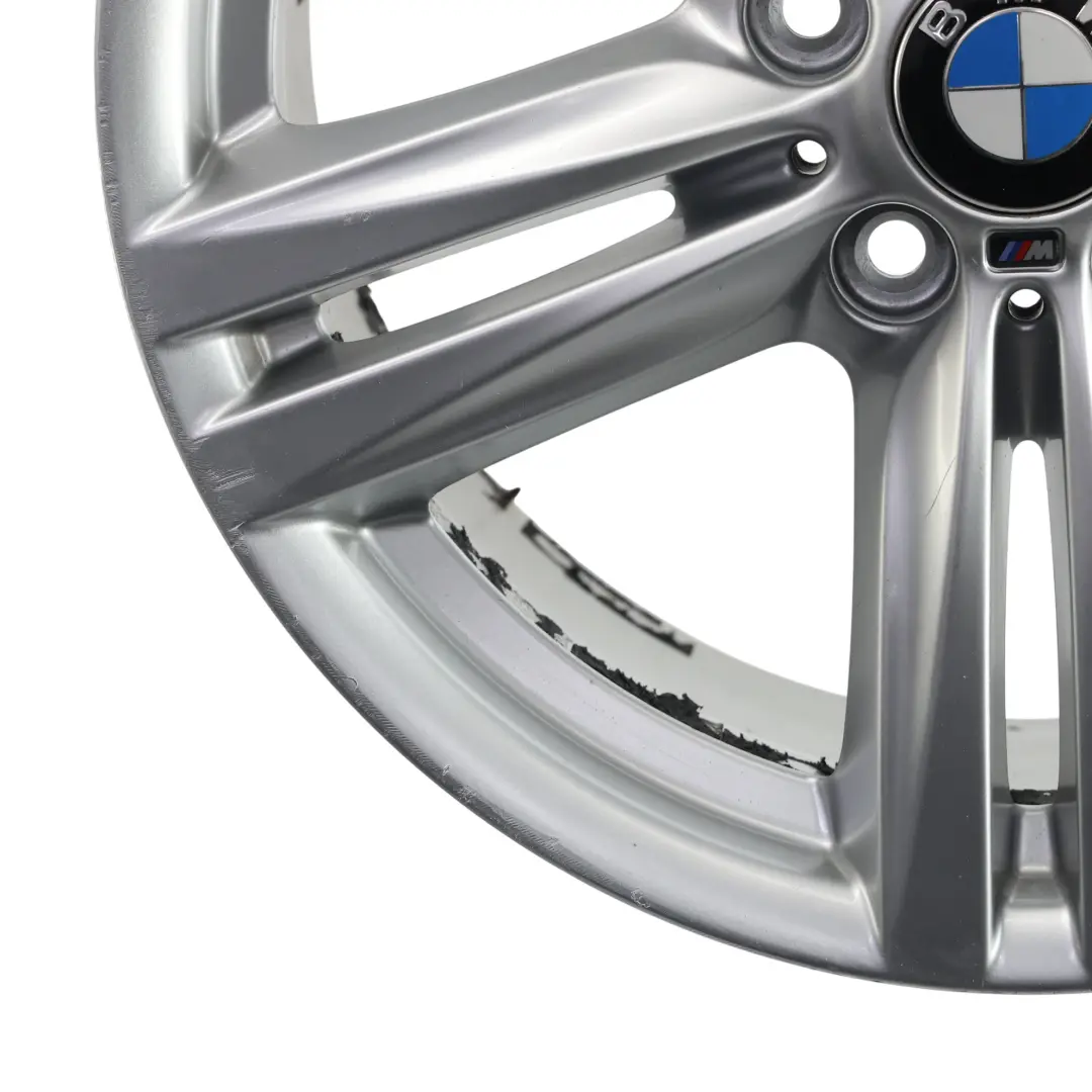 BMW F20 Hinterrad felge Ferric Grau 18" 8J ET:52 M Sternspeiche 386 - SKU 7845853-10 - Teilenummer 7845853