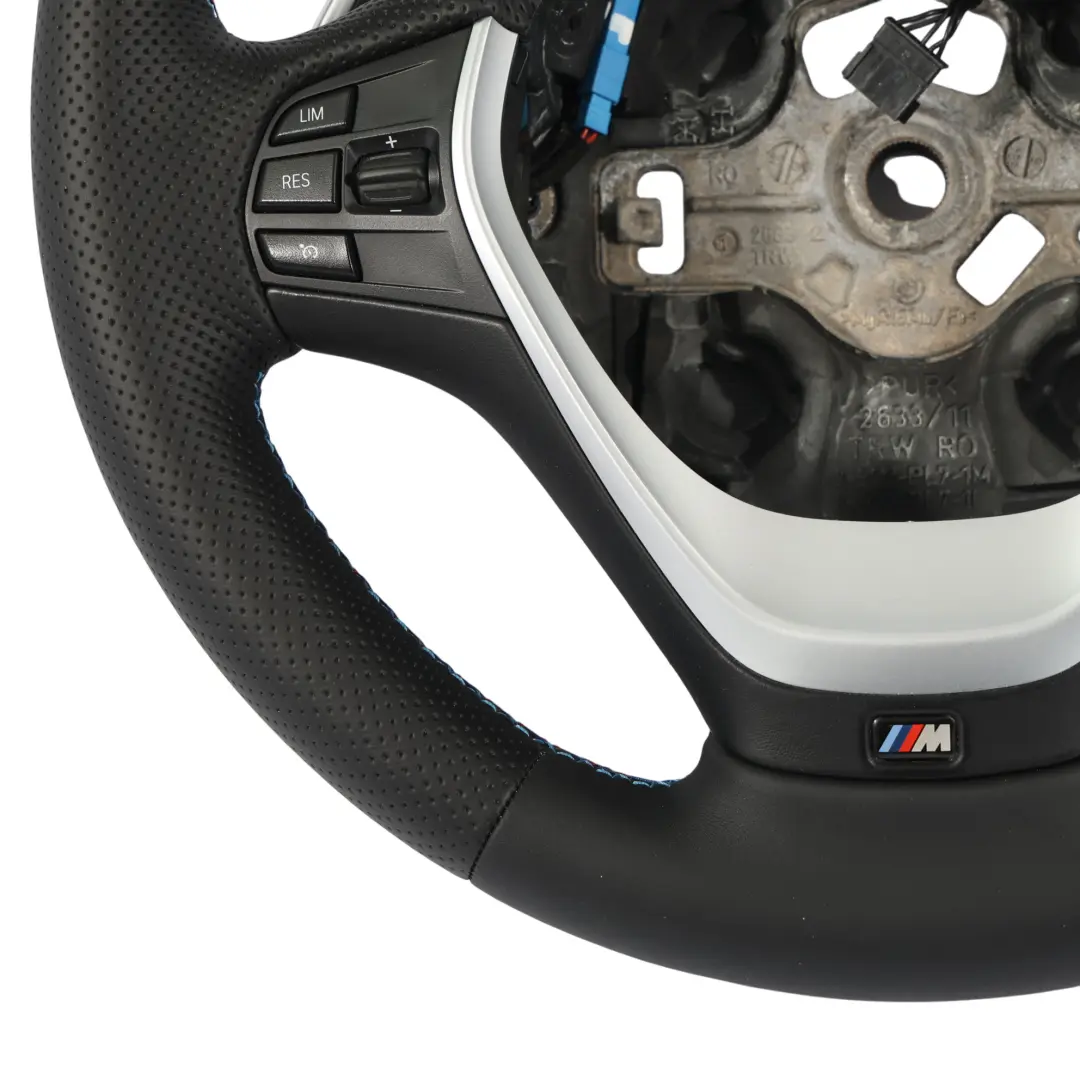  Steering Wheel BMW F20 F30 F32 M Sport NEW Black Leather Paddle Shift - SKU 7845878-2 - Part number 7845878