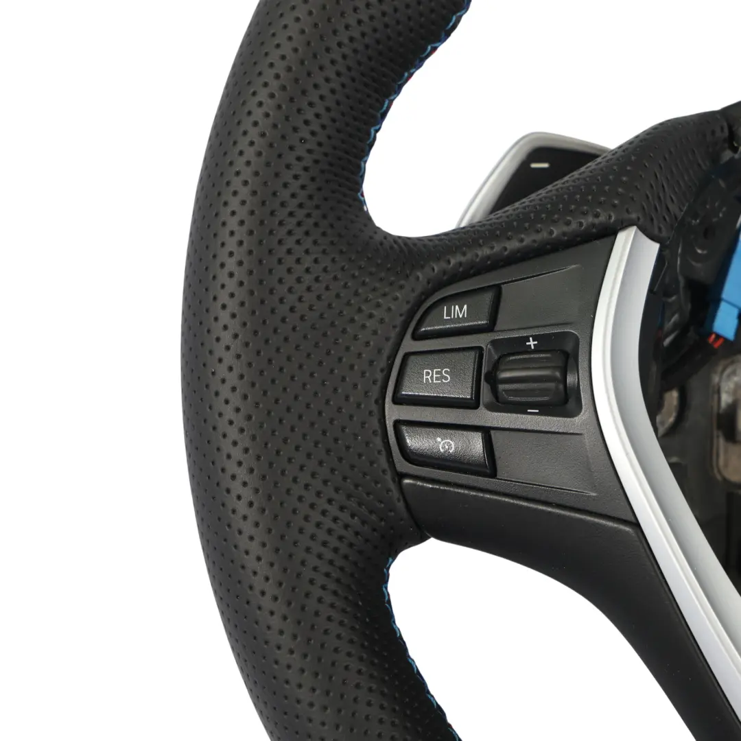 Volante BMW F20 F30 F32 M Sport NUOVO in Pelle Nera Alcantara Cambio al Volante - SKU 7845878-2 - Numero di parte 7845878