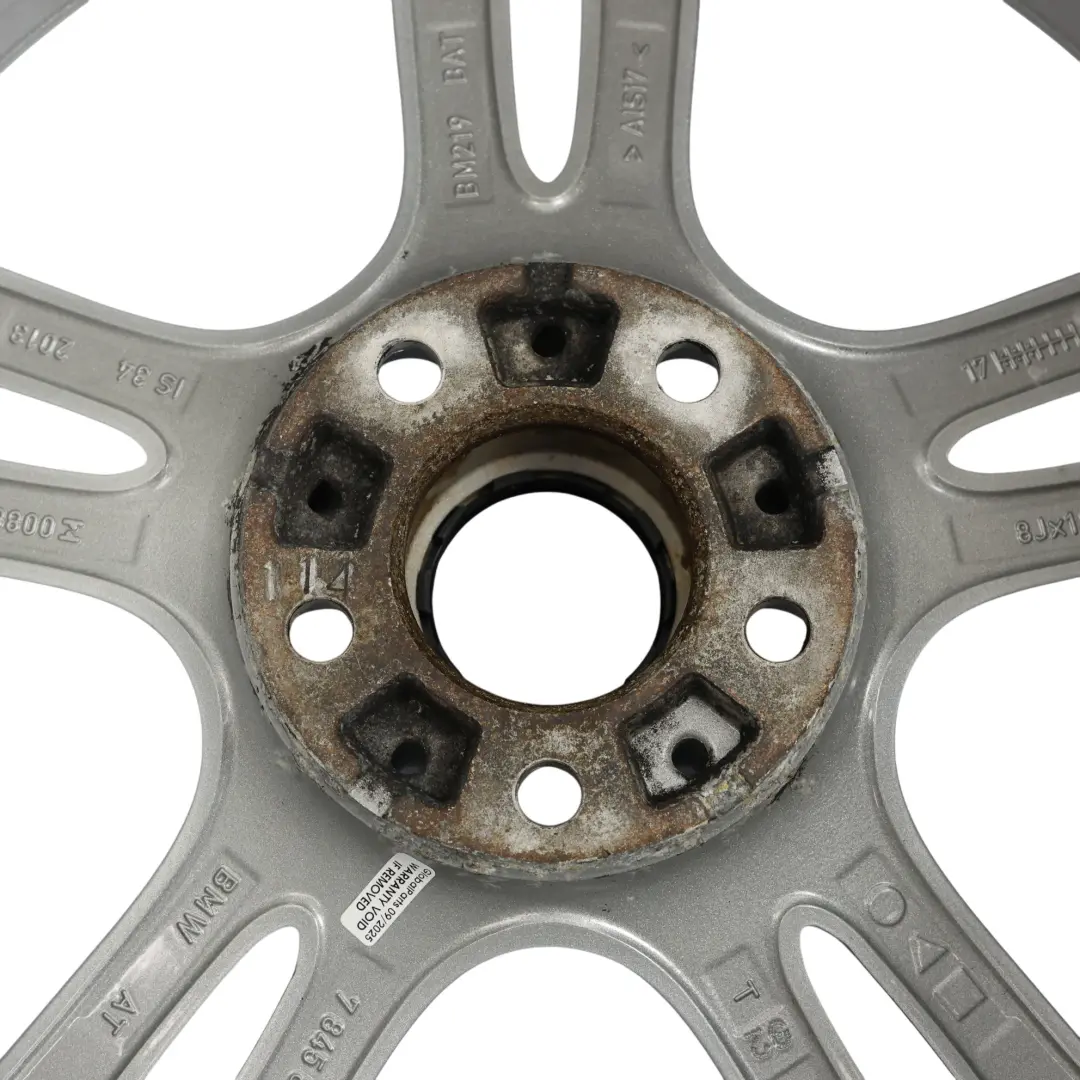 Alloy Rim 18" M Star Spoke 400 8J ET:34 to BMW F30 F31 F32 F33 Wheel with Part number 7845880 BMW F30 F31 F32 F33 Wheel Alloy Rim 18" M Star Spoke 400 8J ET:34 - SKU 7845880-1 - Part number 7845880