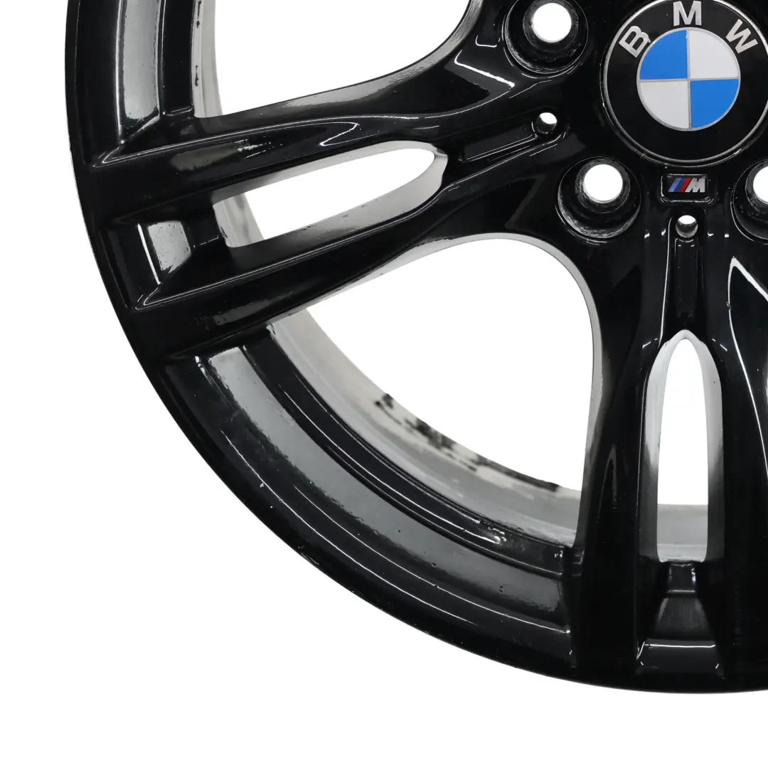 BMW F30 F31 F32 F33 Cerchio Lega Nero 18" M Star Spoke 400 8J ET:34 - SKU 7845880-5 - Numero di parte 7845880