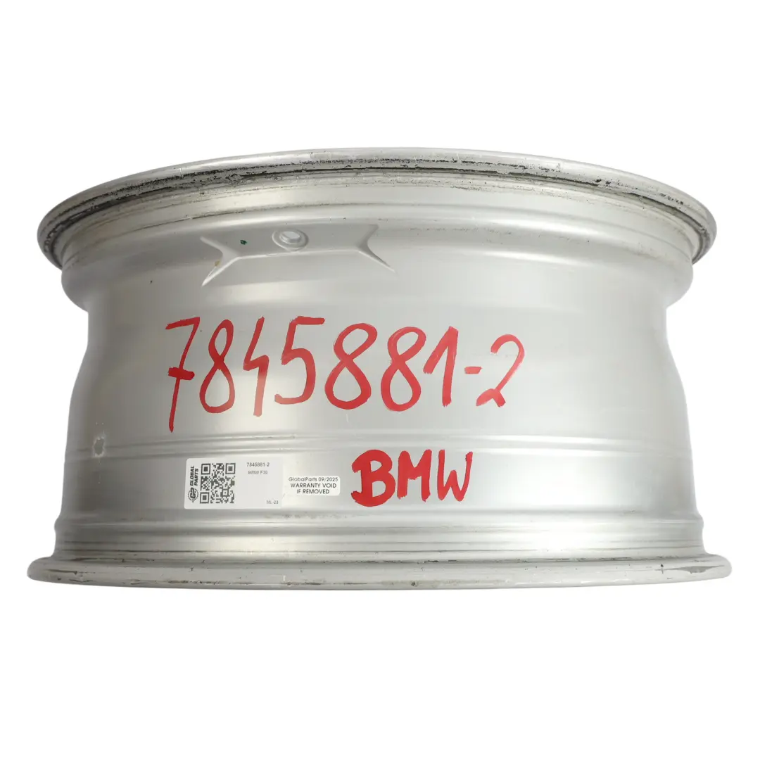 BMW F30 F31 F32 Rear Wheel Alloy Rim 18" 8,5J ET:47 M Star Spoke 400 - SKU 7845881-2 - Part number 7845881