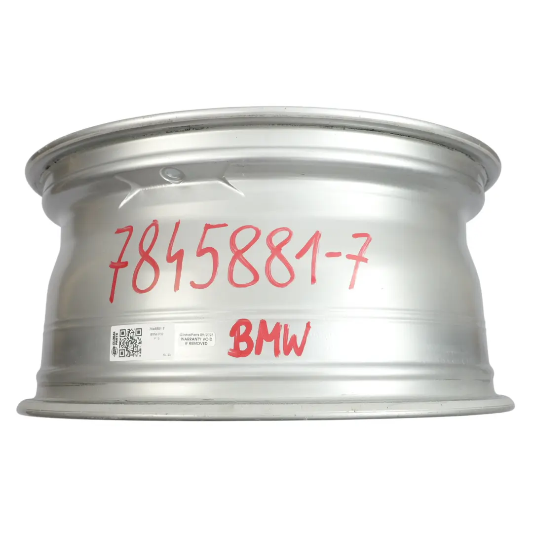 Alloy Rim 18" 8,5J ET:47 M Star Spoke 400 to BMW F30 F31 F32 Rear Wheel with Part number 7845881 BMW F30 F31 F32 Rear Wheel Alloy Rim 18" 8,5J ET:47 M Star Spoke 400 - SKU 7845881-7 - Part number 7845881