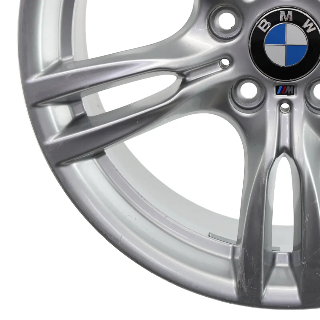 Alloy Rim 18" 8,5J ET:47 M Star Spoke 400 to BMW F30 F31 F32 Rear Wheel with Part number 7845881 BMW F30 F31 F32 Rear Wheel Alloy Rim 18" 8,5J ET:47 M Star Spoke 400 - SKU 7845881-7 - Part number 7845881