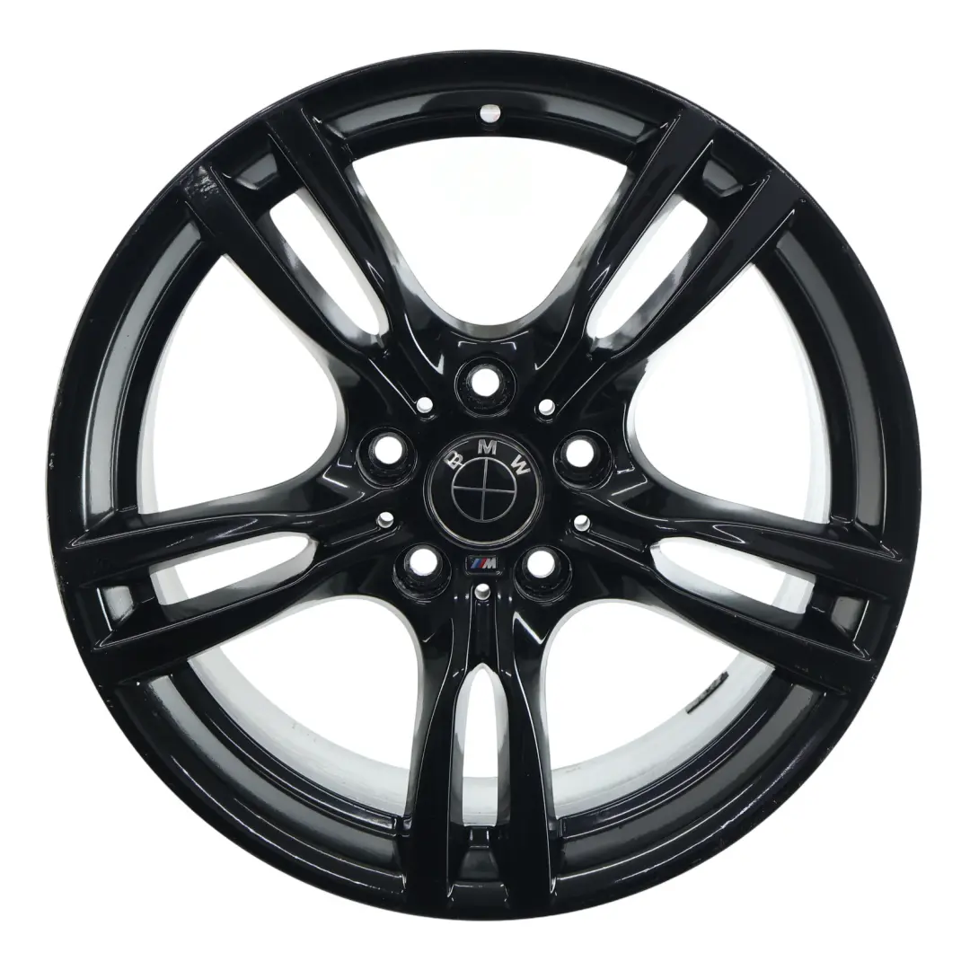 BMW F30 F31 Cerchio In Lega Posteriore Nero 18" 8,5J Et:47 M Star Spoke - SKU 7845881-8 - Numero di parte 7845881