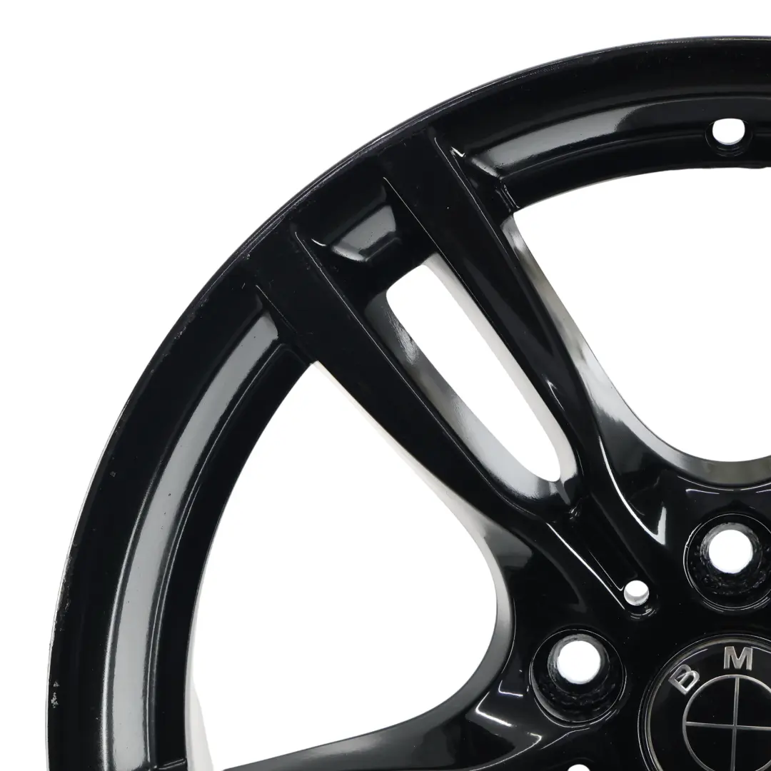 BMW F30 F31 Cerchio In Lega Posteriore Nero 18" 8,5J Et:47 M Star Spoke - SKU 7845881-8 - Numero di parte 7845881